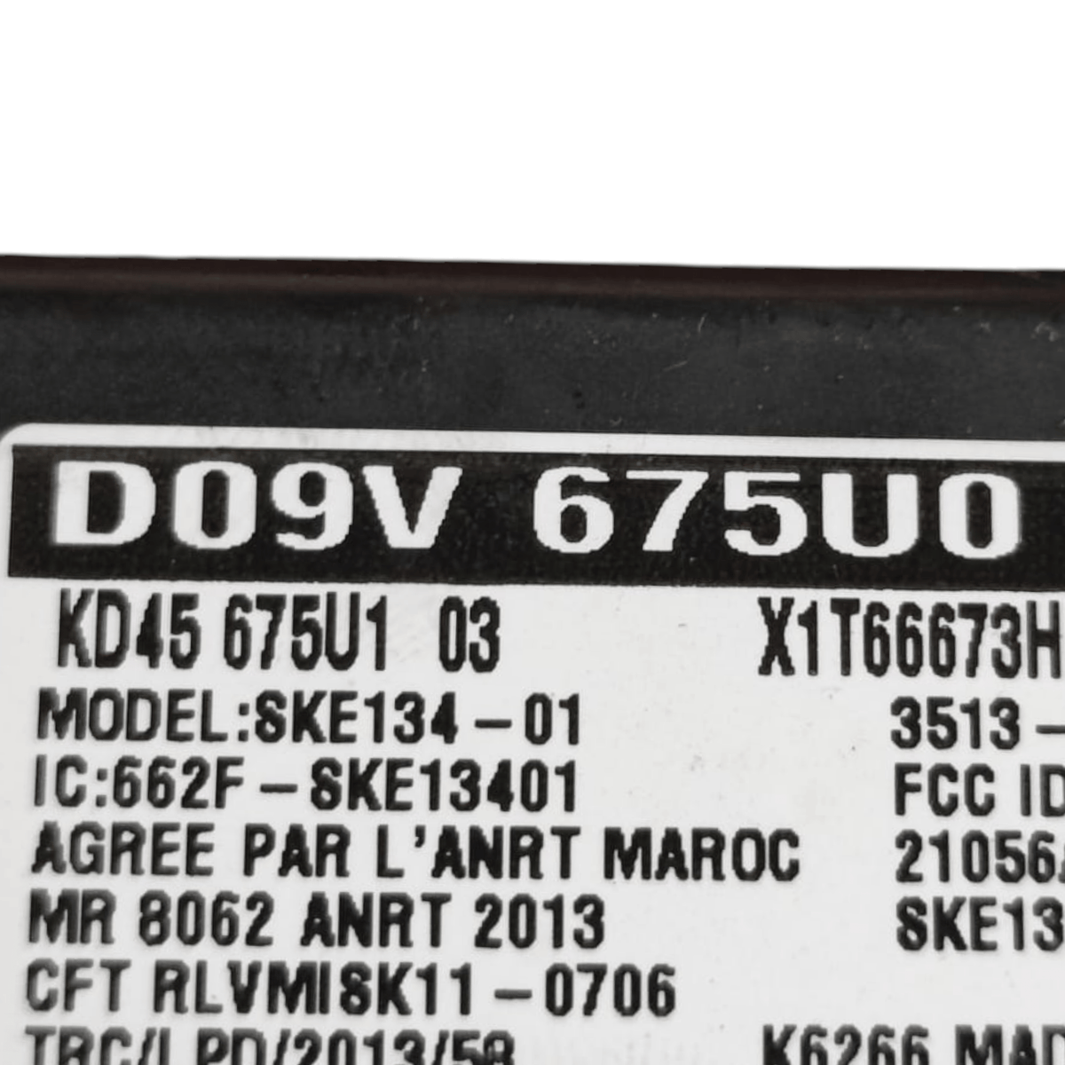 Centralina Keyless Mazda CX - 3 COD: D09V675U0 (2015>) - F&P CRASH SRLS - Ricambi Usati