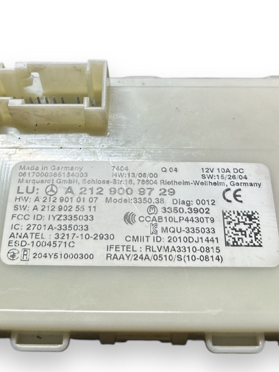 Centralina Keyless Mercedes Benz Classe A (W176) (2012 > 2018) cod.A2129009729 - F&P CRASH SRLS - Ricambi Usati