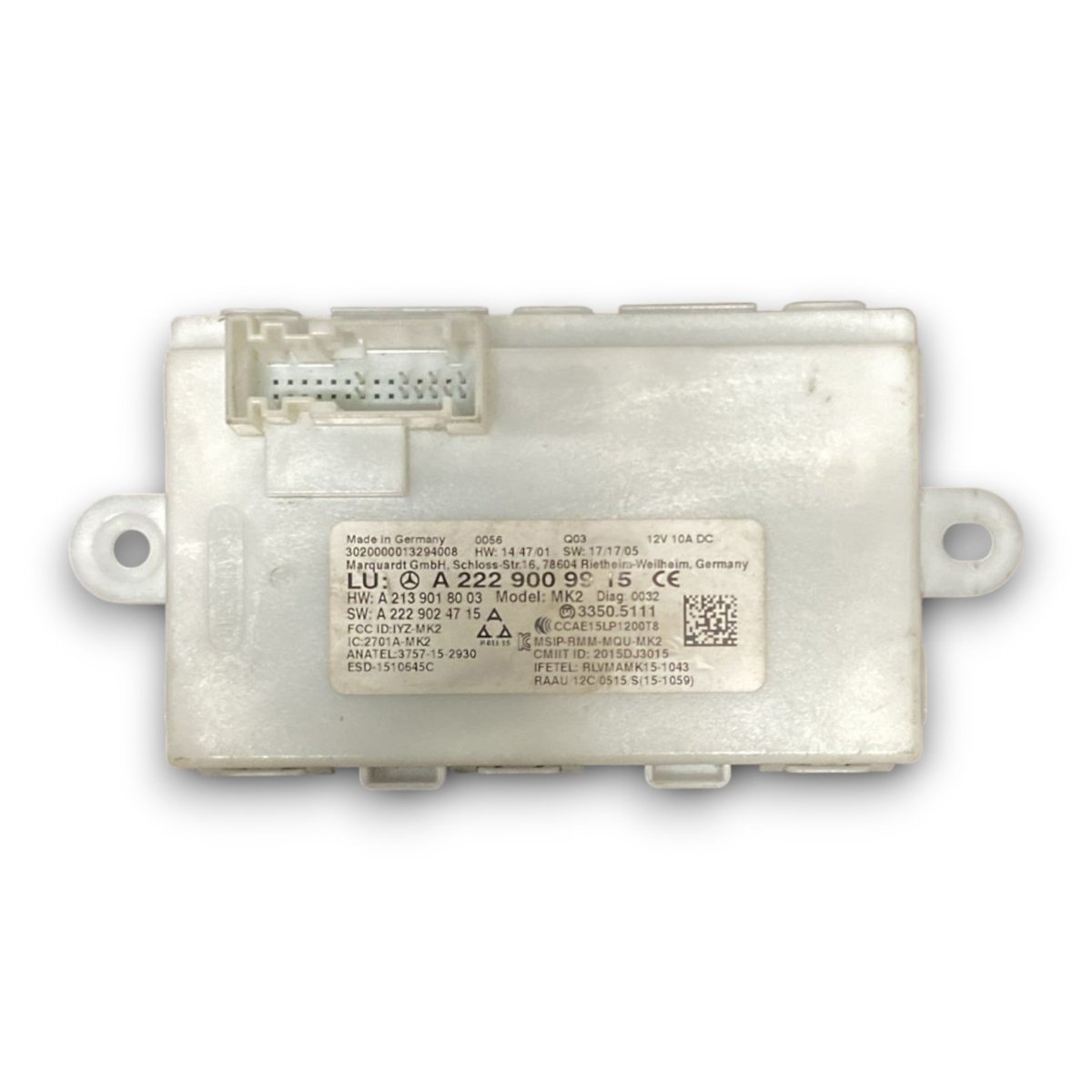 Keyless control unit Mercedes Benz GLC Coupé code . a2229009915 (2019 > 2023) - F&P CRASH SRL - Used Parts