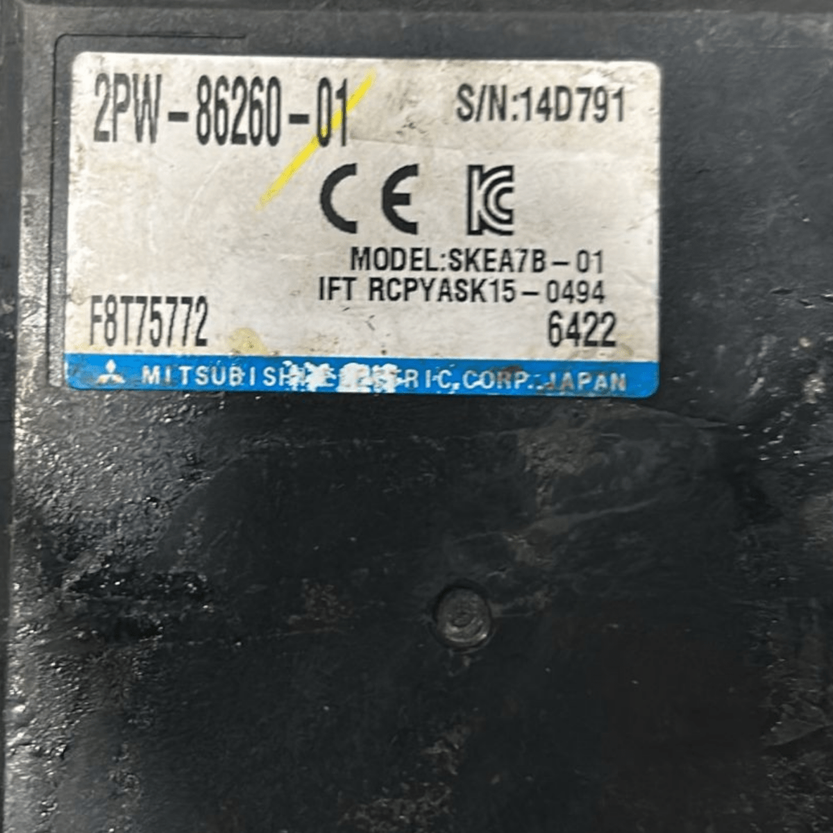 Centralina keyless / smartkay yamaha mt 09 sp cod:2pw - 86260 - 01 (2024 >) - F&P CRASH SRL - Ricambi Usati