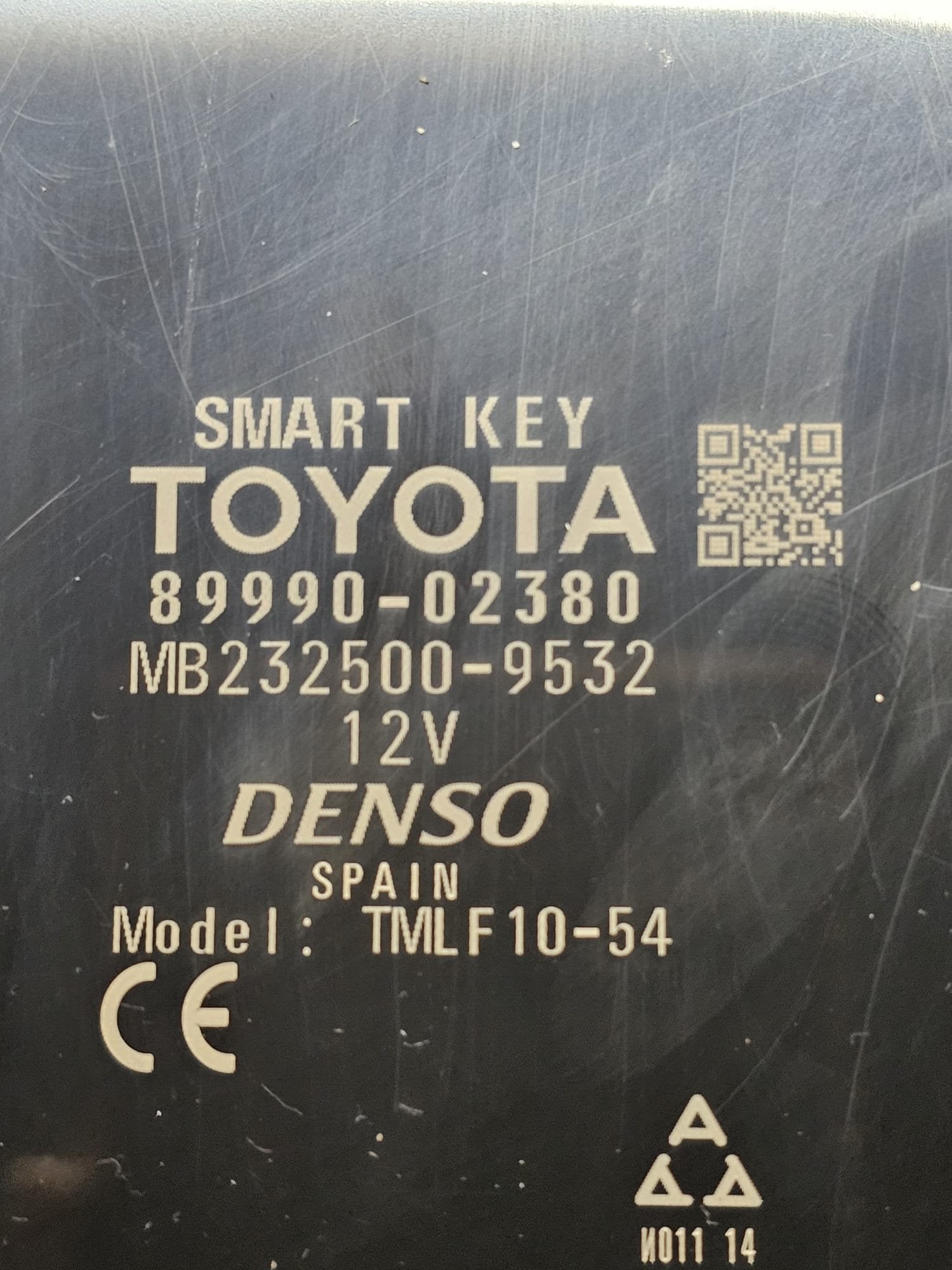 Centralina Keyless Toyota Auris E180 (2012 - 2018) Cod:8999002380 - F&P CRASH SRLS - Ricambi Usati