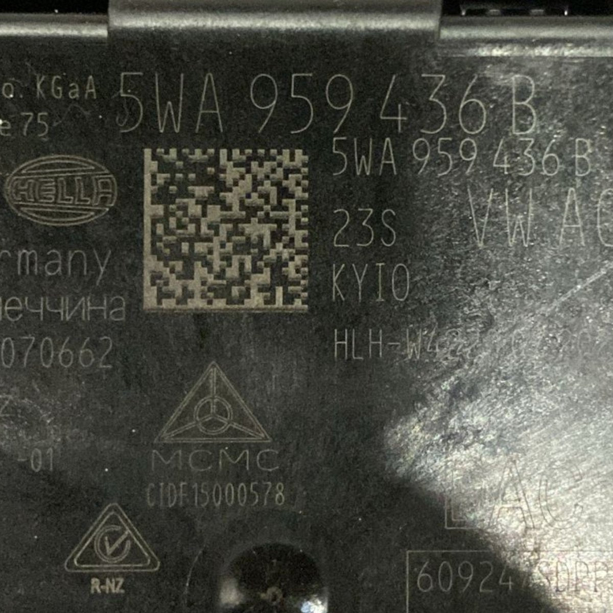 Keyless control unit Volkswagen Golf VIII cod. 5wa959436b (2019 >) - F&P CRASH SRL - Used Parts