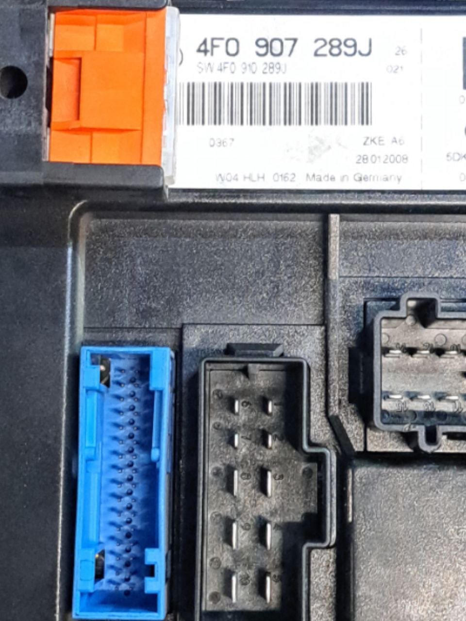 Centralina Modulo Comfort Audi A6 3.0 diesel (2010) COD:4f0907289J - F&P CRASH SRLS - Ricambi Usati