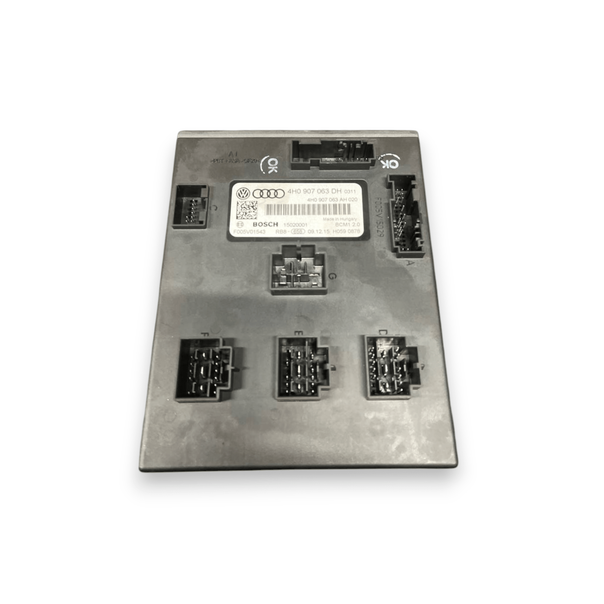 Centralina / Modulo Comfort Audi A6 C7 2.0 Diesel (2011 al 2018) cod: 4H0907063DH - F&P CRASH SRLS - Ricambi Usati