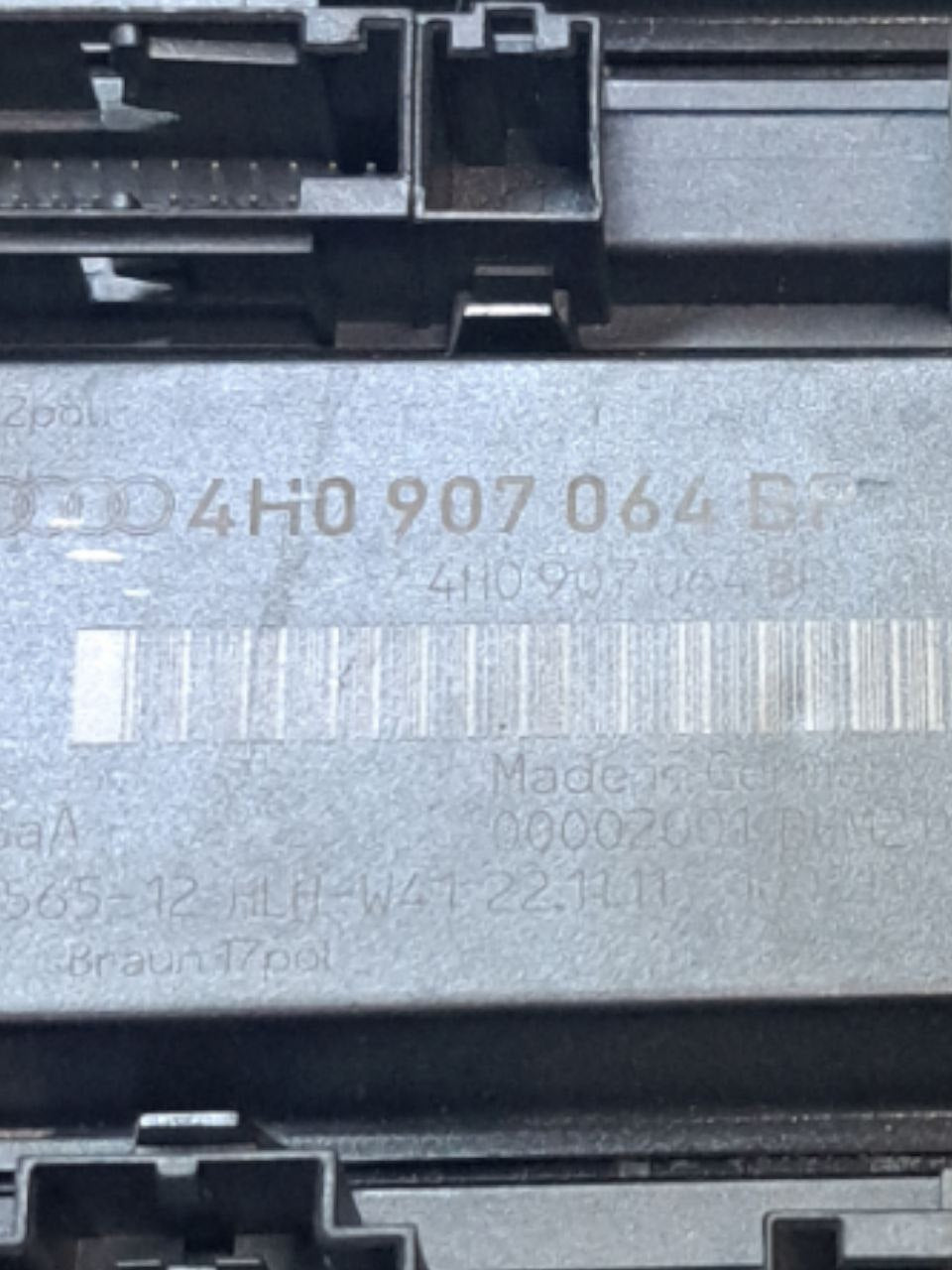 Centralina Modulo Comfort Audi A7 C7 (2010 - 2017) COD:4H0907064BP - F&P CRASH SRLS - Ricambi Usati