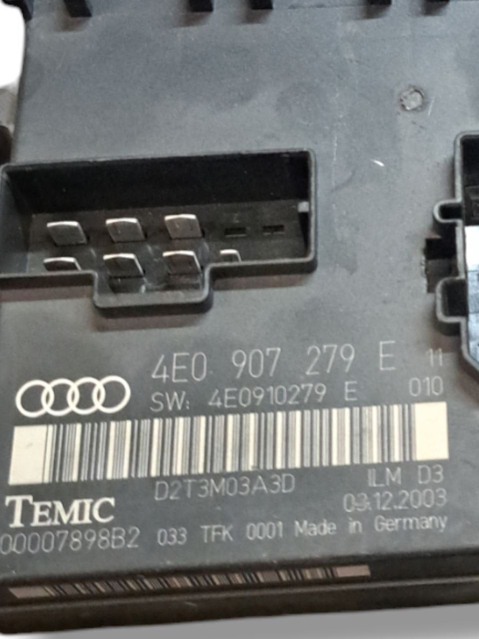 Centralina Modulo Comfort Audi A8 4E (2003 - 2009) COD:4E0907279E - F&P CRASH SRLS - Ricambi Usati