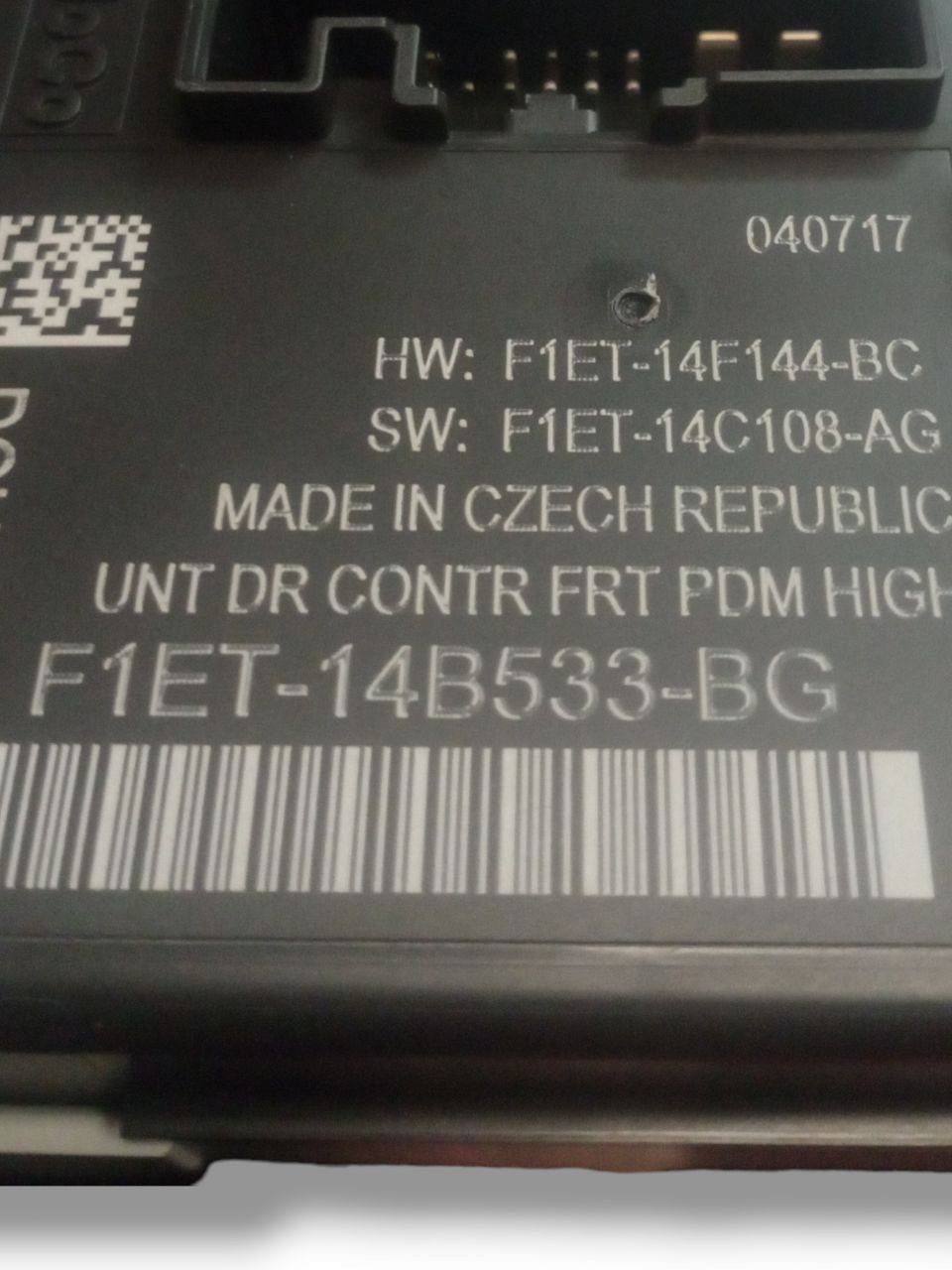 Centralina Modulo Comfort / Chiusura Centralizzata Ford Kuga (2018) cod: F1ET14B533BG / A13175804131758 - F&P CRASH SRLS - Ricambi Usati