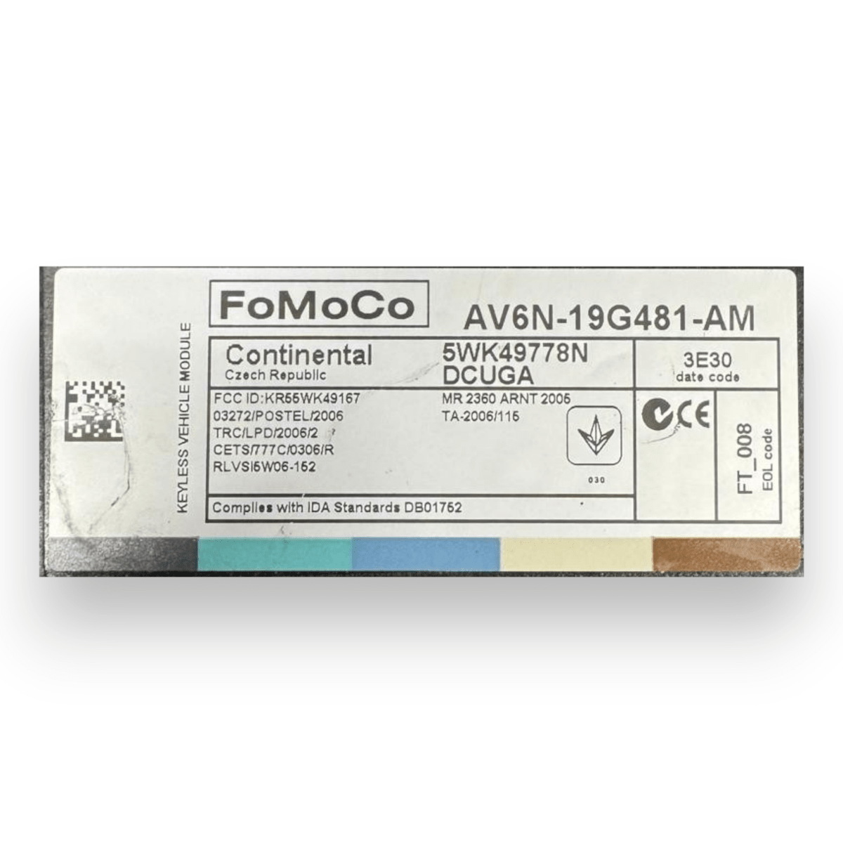 Centralina / modulo comfort Ford Focus III cod.AV6N - 19G481 - AM (2011 - 2014) - F&P CRASH SRL - Ricambi Usati