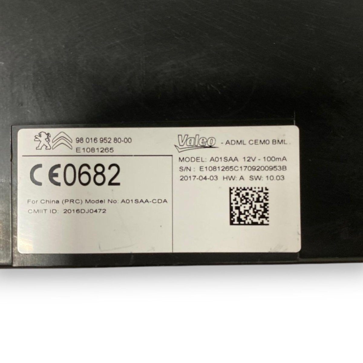 Centralina / modulo comfort Peugeot 308 (2013 - 2021) Cod: E1081265 - F&P CRASH SRLS - Ricambi Usati