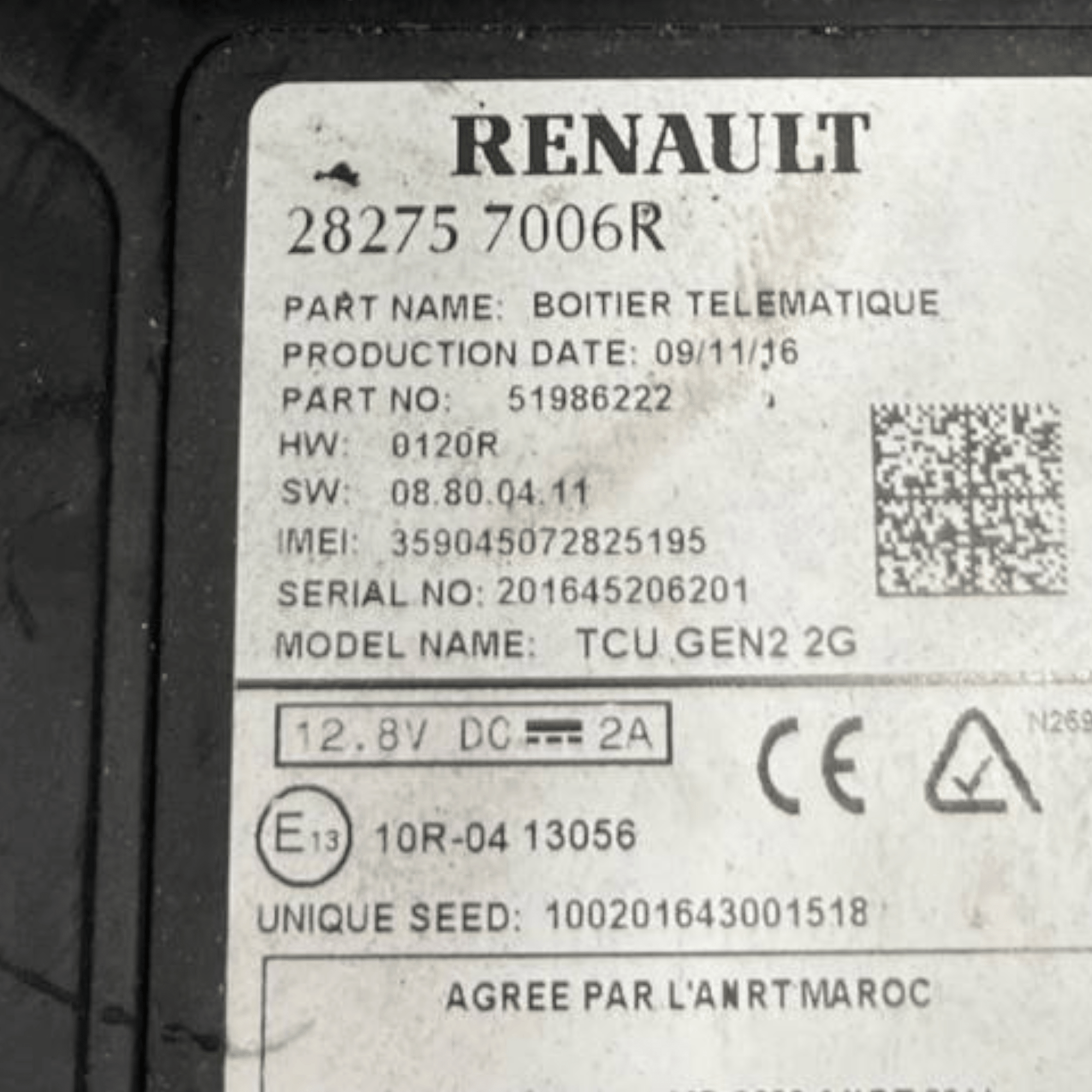 Centralina / Modulo Comfort Renault Captur I 1.5 Diesel (2013 al 2019) cod: 282757006R - F&P CRASH SRLS - Ricambi Usati