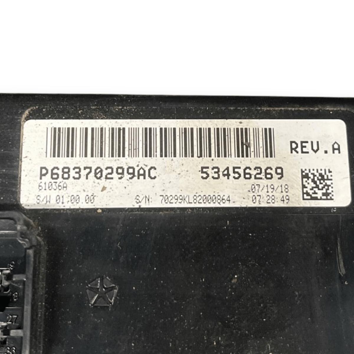 Centralina / Modulo Controllo Temperatura Jeep Cherokee KL (2013 al 2023) cod: P68370299AC - F&P CRASH SRLS - Ricambi Usati