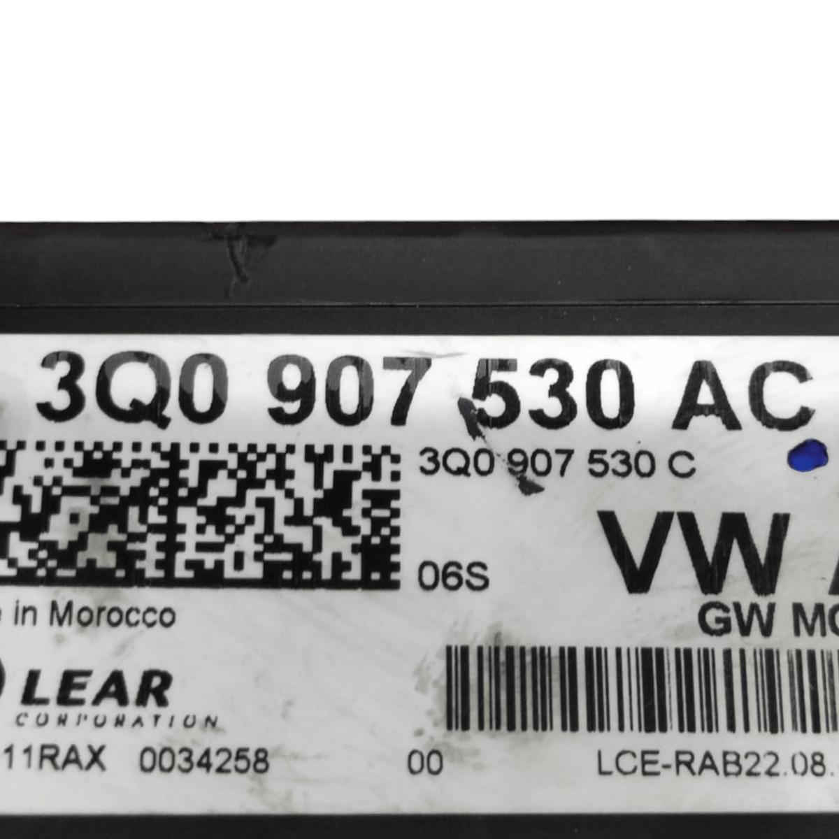 Centralina Modulo Gateway Volkswagen T - Roc COD: 3Q0907530AC (2017 - ) - F&P CRASH SRLS - Ricambi Usati