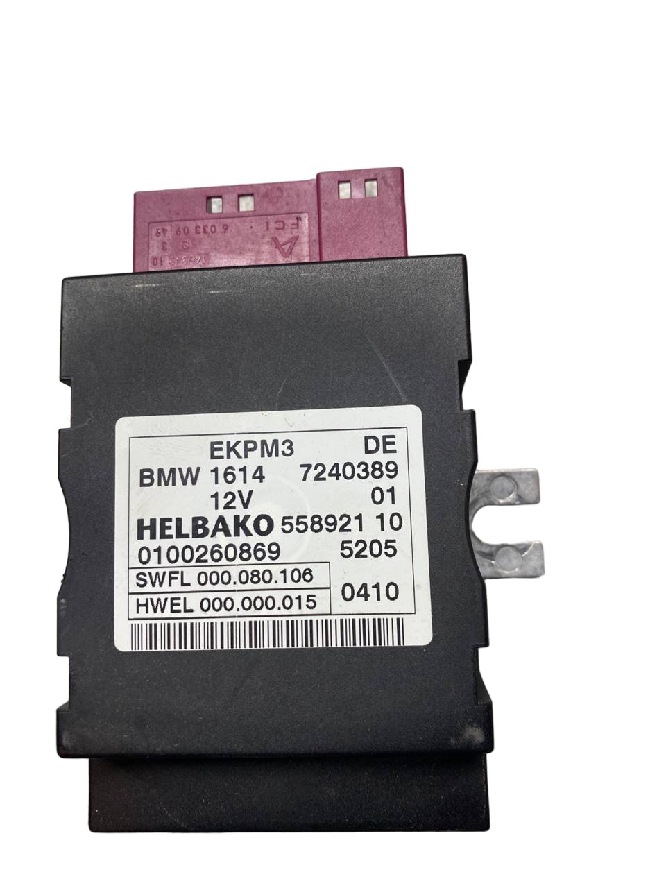 Centralina modulo pompa carburante Bmw 740i (f02 - 2015) cod:7240389 - F&P CRASH SRLS - Ricambi Usati