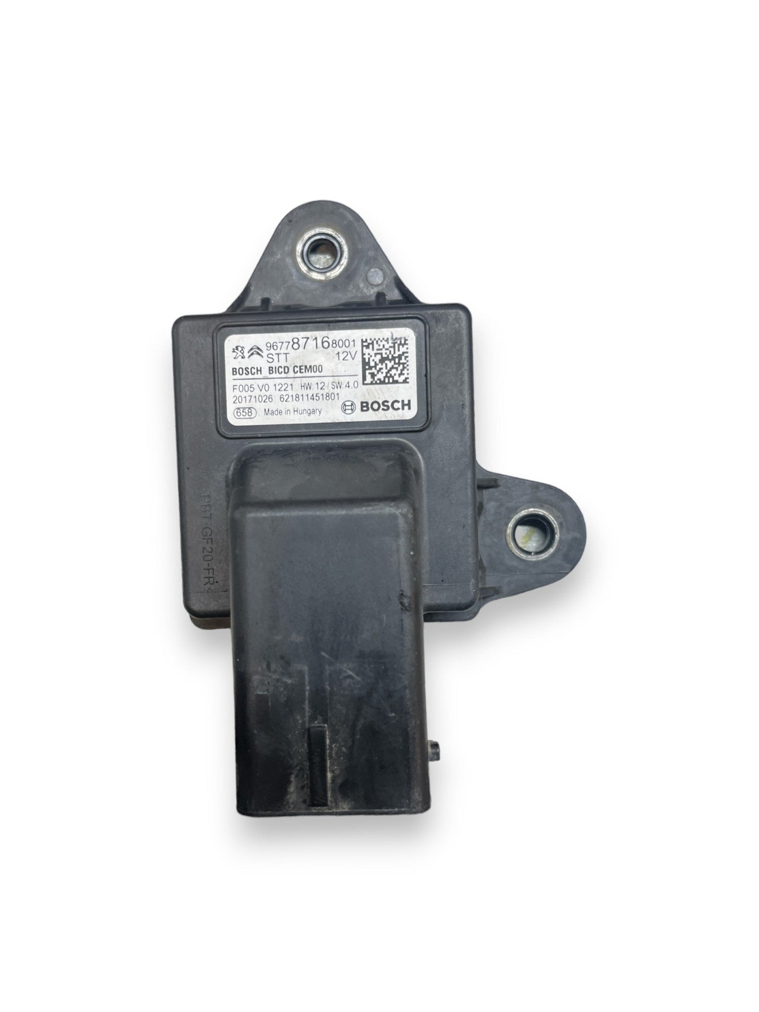 Centralina Modulo Start & Stop Peugeot 308 ( 2015 ) cod : 967787168001 - F&P CRASH SRLS - Ricambi Usati