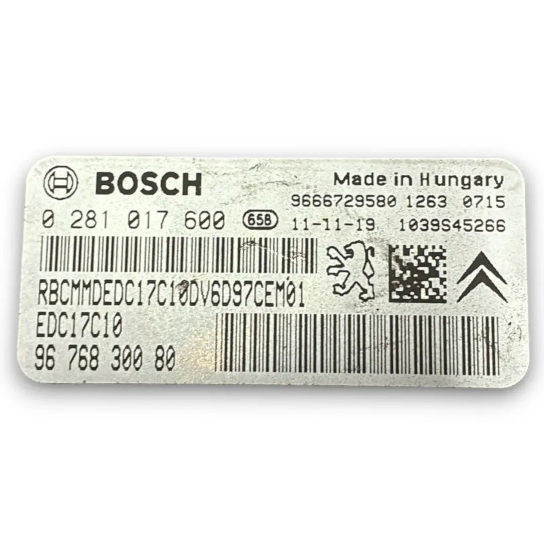 Dettaglio Centralina motore ECU Citroën Berlingo 2ª Serie 2008–2018 cod. 9676830080 - foto 3