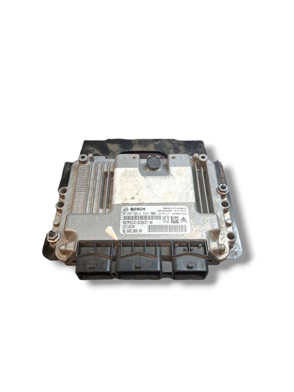 Centralina motore ecu Citroen C4 Picasso 1.6 hdi (2004-2008) COD:9666986680 - F&P CRASH SRLS - Ricambi Usati