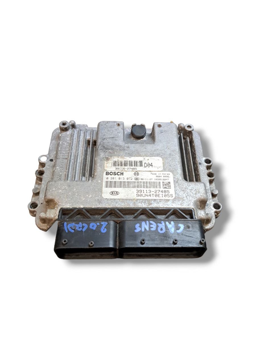 Centralina Motore ECU Kia Carens 2.0 crdi (2008) COD:39113-27485 - F&amp;P CRASH SRLS - Ricambi Usati