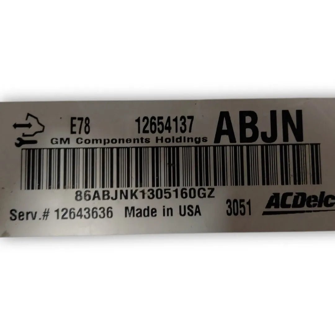 Centralina motore ECU Opel Astra J 2009–2018 cod. 12654137 - F&P CRASH SRL - Ricambi Usati