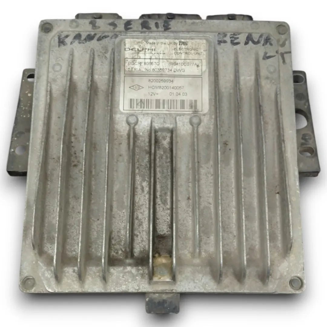 Centralina motore ECU Renault Kangoo 2008–2013 cod. 8200259934 - F&P CRASH SRL - Ricambi Usati