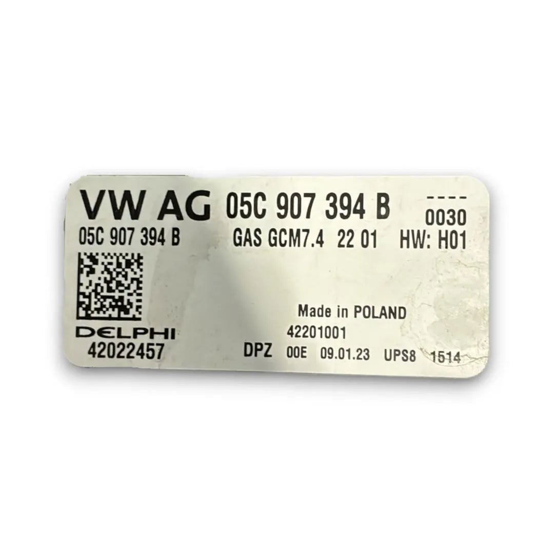 Centralina motore ECU Skoda Octavia dal 2020 OEM 05C907394B - F&P CRASH SRL - Ricambi Usati