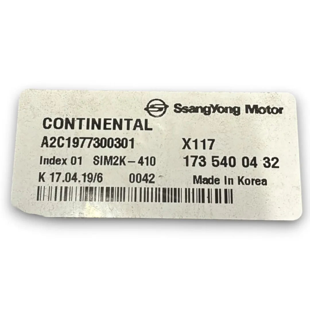 Dettaglio Centralina motore ECU SsangYong Tivoli dal 2018 cod. 1735400432 - foto 3