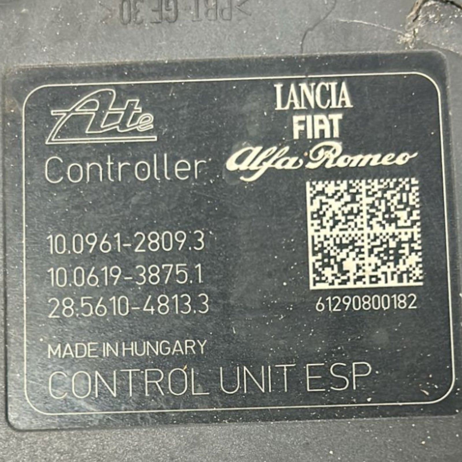 Centralina / Pompa ABS Alfa Romeo Giulietta cod.51913822 2.0 Diesel (2010 > 2020) cod.100961 - 28093 - F&P CRASH SRLS - Ricambi Usati