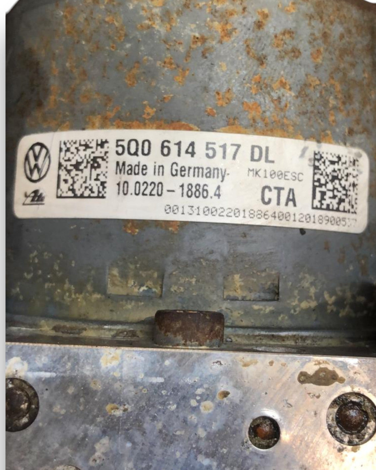 Centralina Pompa Abs Audi 3 2.0 Diesel (2011 > 2017) cod:5Q0614517DL - F&P CRASH SRLS - Ricambi Usati