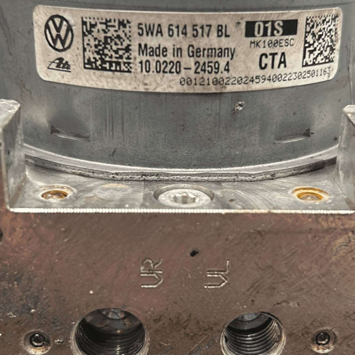 Centralina pompa Abs Audi A3 8Y 1.0 Benzina (2020 >) cod:5WA614517BL - F&P CRASH SRLS - Ricambi Usati