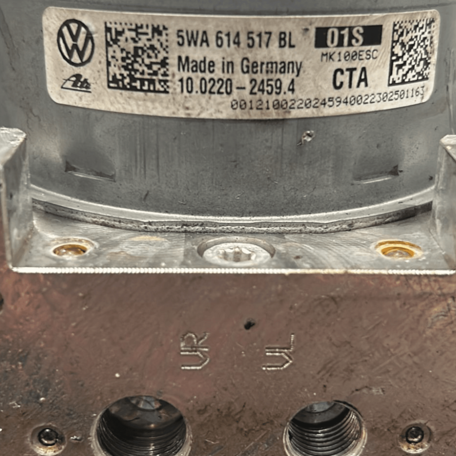 Centralina pompa Abs Audi A3 8Y 1.0 Benzina (2020 >) cod:5WA614517BL - F&P CRASH SRLS - Ricambi Usati