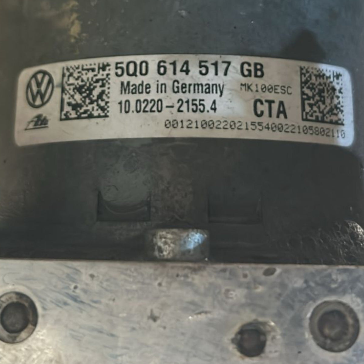 Centralina Pompa Abs Audi Q3 F3 2.0 Diesel cod:5Q0614517GB (2018 >) - F&P CRASH SRLS - Ricambi Usati