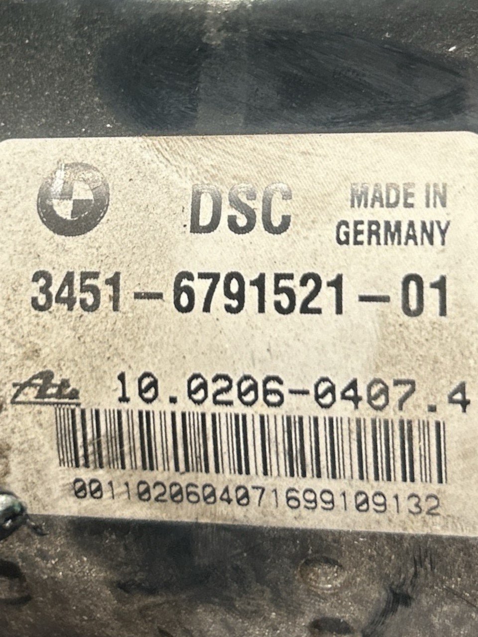 Centralina / Pompa ABS BMW Serie 1 (E87) 2.0 Diesel (2004 > 2012) cod.6787837 - F&P CRASH SRLS - Ricambi Usati