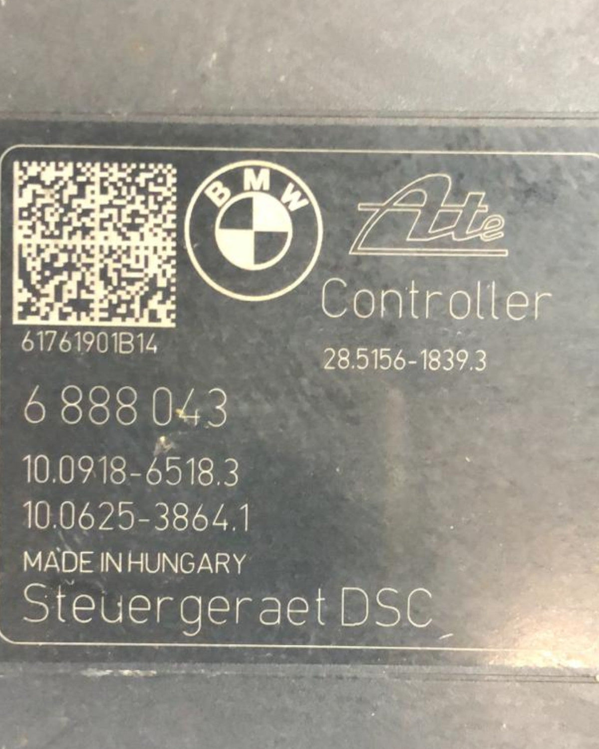 Centralina Pompa Abs Bmw X1 2.0 Diesel (2015 > 2022) cod:6888043 - F&P CRASH SRLS - Ricambi Usati