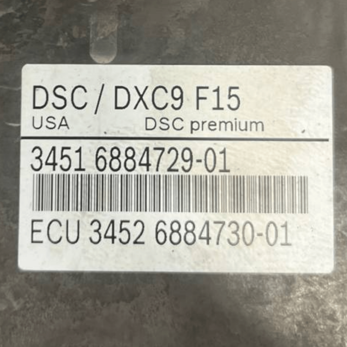 Centralina Pompa Abs Bmw X5 F15 3.0 Diesel (2015 al 2022) cod: 6884729 - 01 / cod: 6884730 - 01 - F&P CRASH SRLS - Ricambi Usati