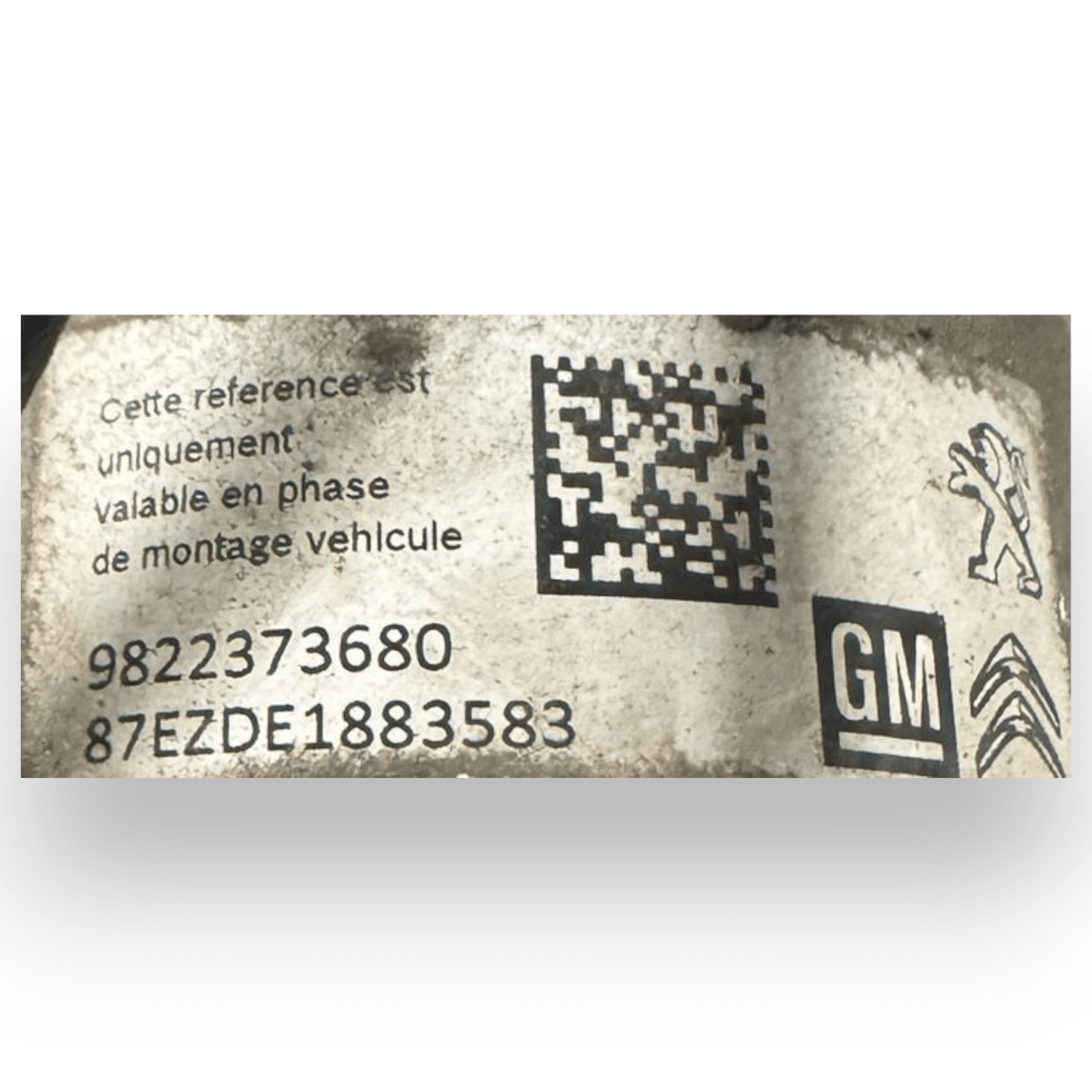 Centralina pompa abs Citroën C3 III 1.5 diesel cod.9822373680 (2016 - 2023) - F&P CRASH SRL - Ricambi Usati