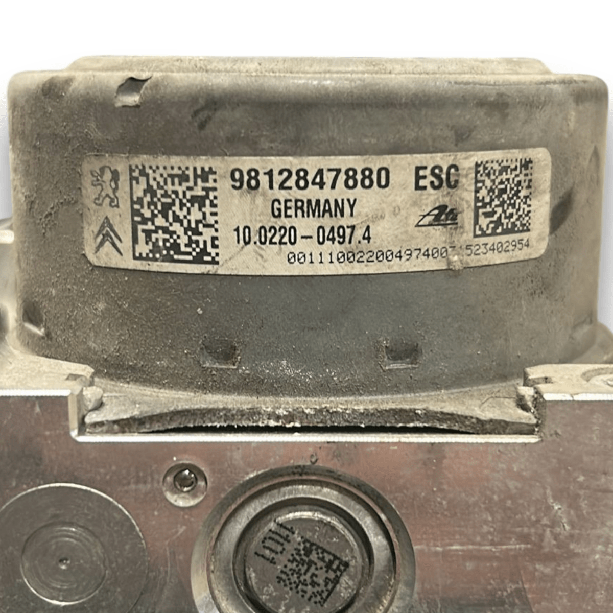 Centralina pompa abs citroen c4 cactus 1.6 diesel cod:9812847880 (2014 > 2020) - F&P CRASH SRL - Ricambi Usati