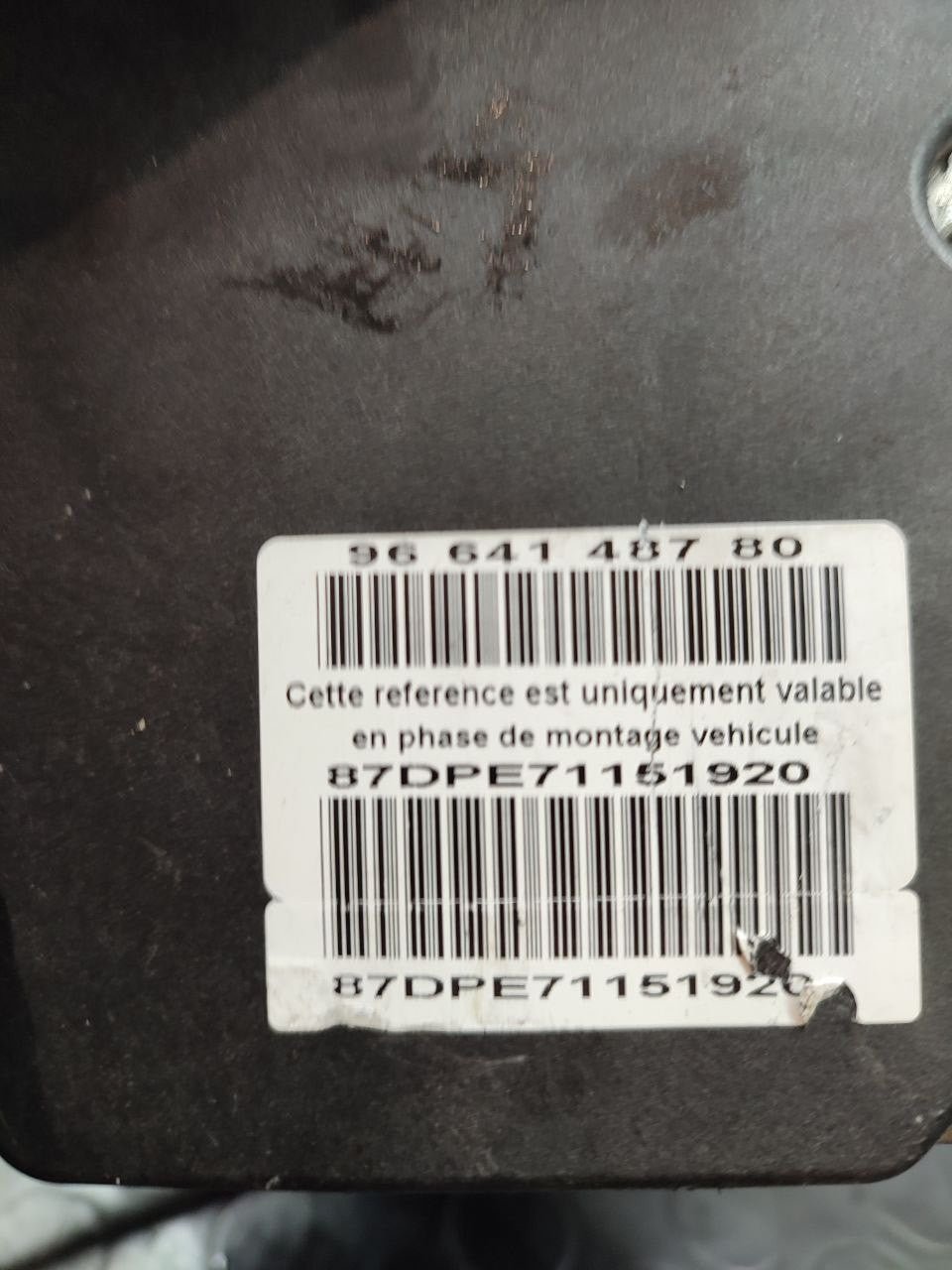 Centralina pompa Abs Citroen C4 Picasso cod 9664148780 - F&P CRASH SRLS - Ricambi Usati