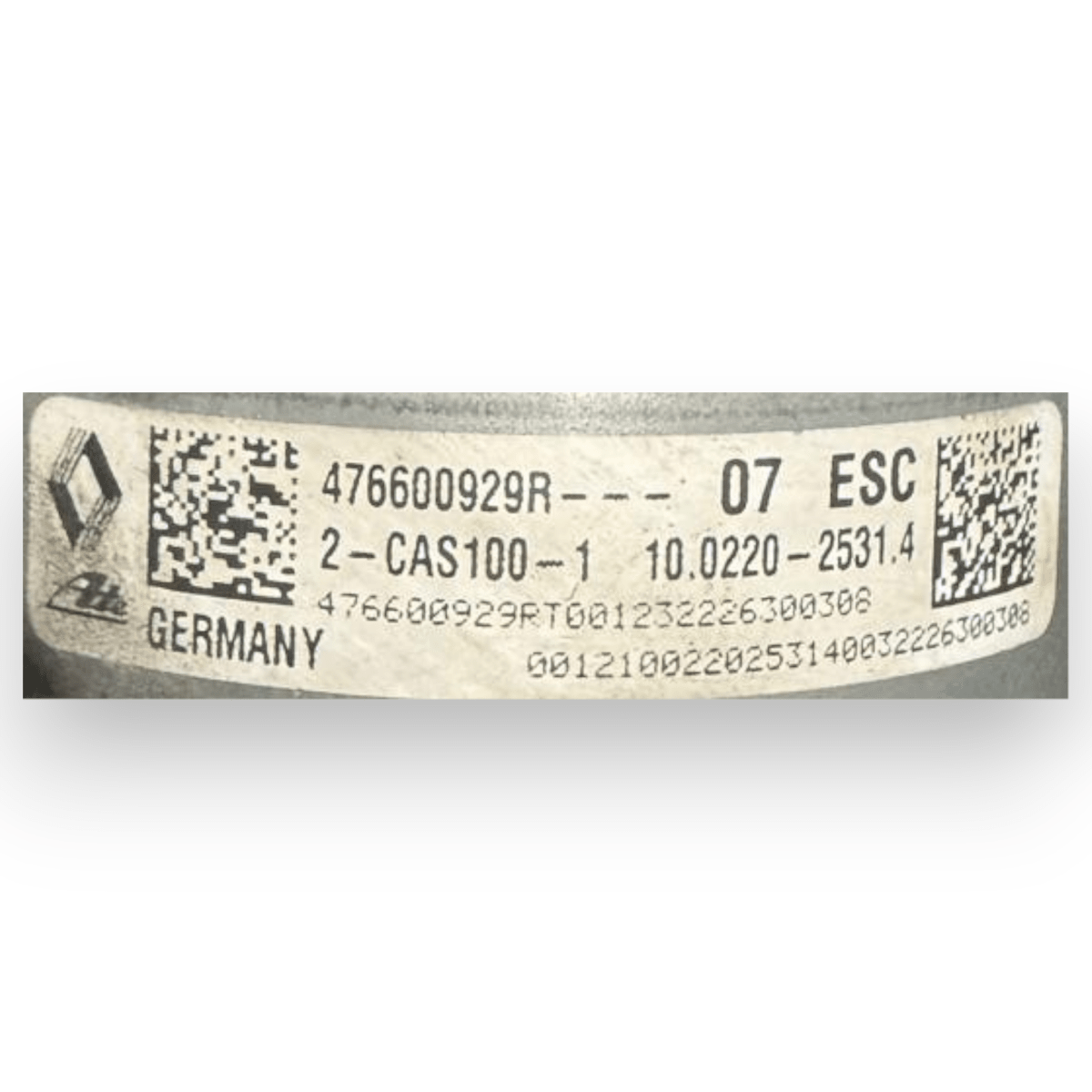 Centralina pompa abs Dacia Jogger 1.0 benzina cod.476600929R (2021 - ) - F&P CRASH SRL - Ricambi Usati