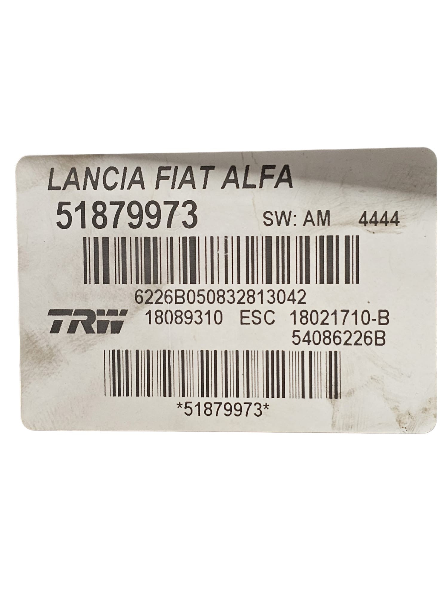 Centralina Pompa Abs Fiat 500L 1.3 Diesel Cod:51879973 (2012 - 2022) - F&P CRASH SRLS - Ricambi Usati