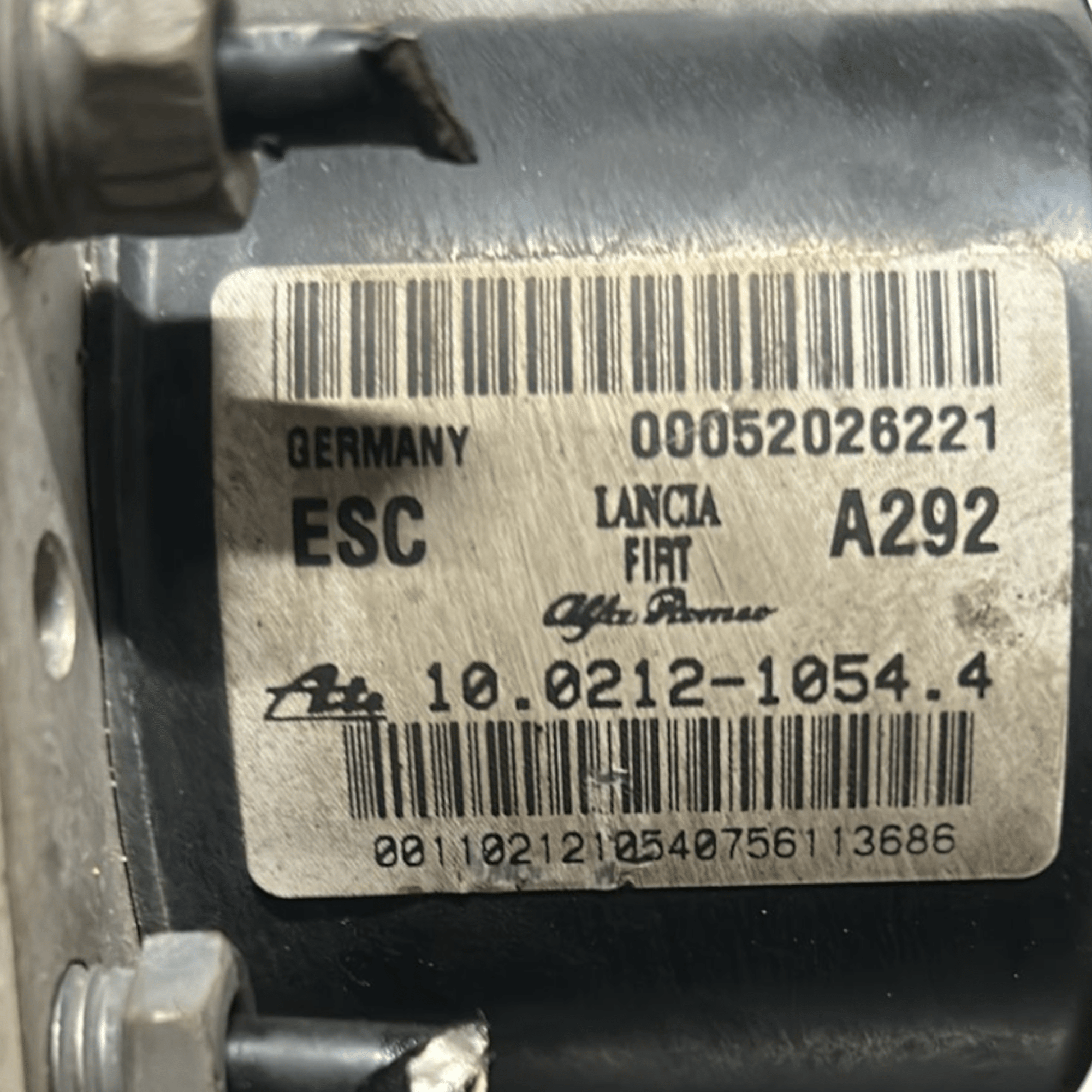 Centralina Pompa Abs fiat Doblo 1.6 Diesel cod:10.0961 - 1632.3 (2009 > 2022) - F&P CRASH SRLS - Ricambi Usati