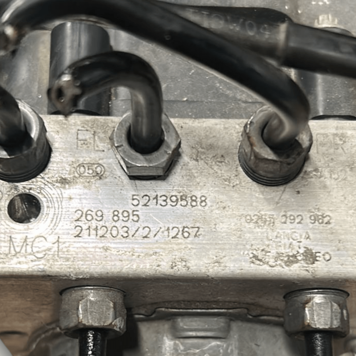 Centralina pompa abs fiat fiorino 1.3 diesel cod:52139588 (2007 >) - F&P CRASH SRL - Ricambi Usati