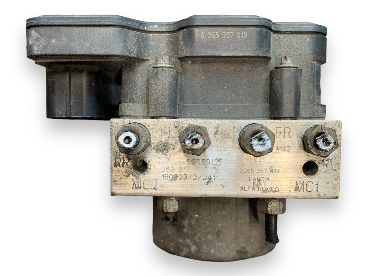 Centralina Pompa Abs Fiat Panda 312 1.2 (2016) cod.0265257019 - 00520591250 - F&P CRASH SRLS - Ricambi Usati