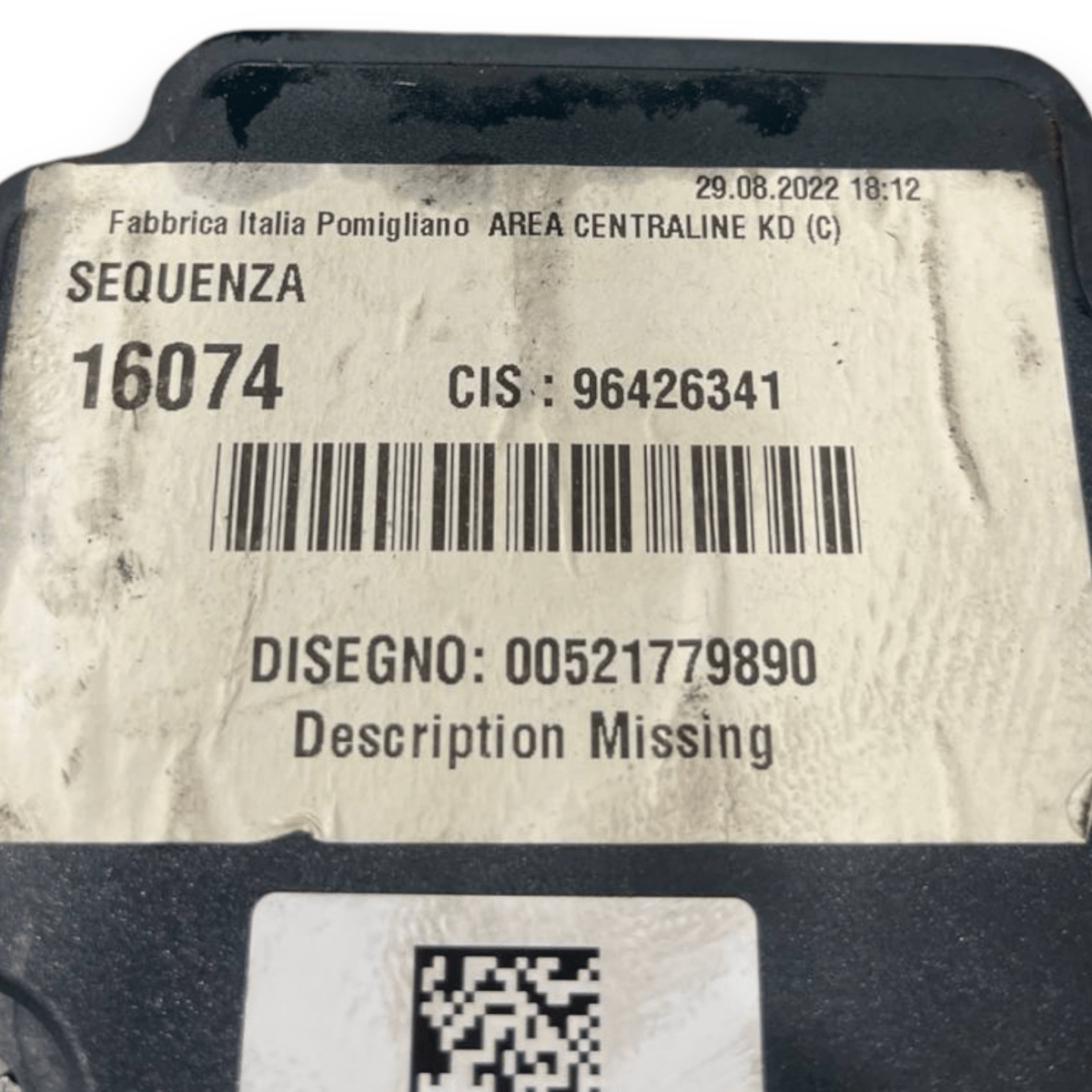 Centralina Pompa Abs Fiat Panda 319 1.0 Benzina - Hybrid (2012 - ) cod: 00521779890 - F&P CRASH SRLS - Ricambi Usati