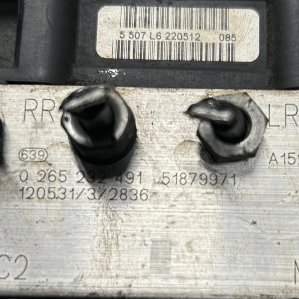 Centralina pompa abs fiat qubo 1.3 diesel cod:51879971 (2007 >) - F&P CRASH SRL - Ricambi Usati