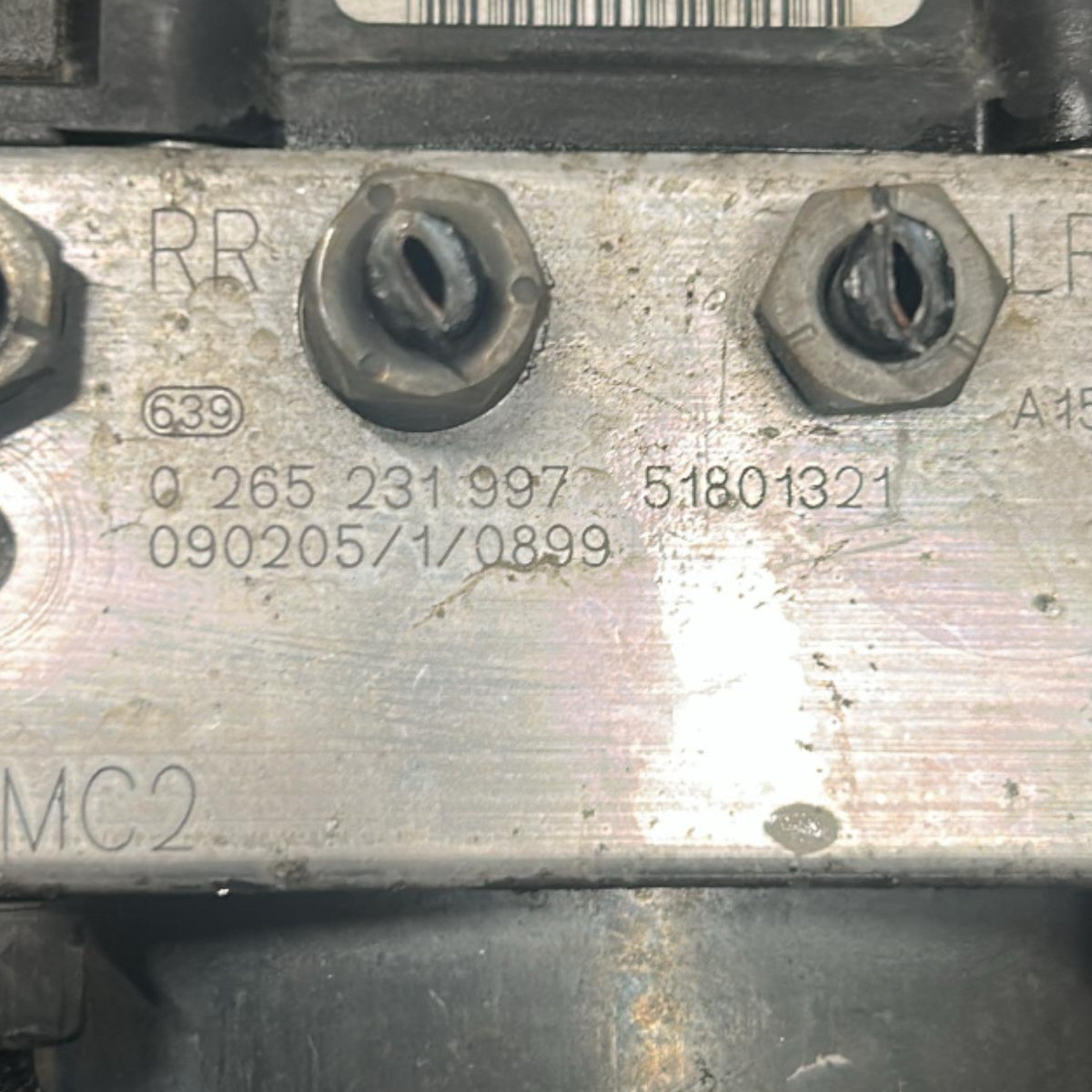 Centralina / Pompa ABS Fiat Qubo cod.51801321 1.3 Diesel (2008 > 2019) cod.0265231997 - F&P CRASH SRLS - Ricambi Usati