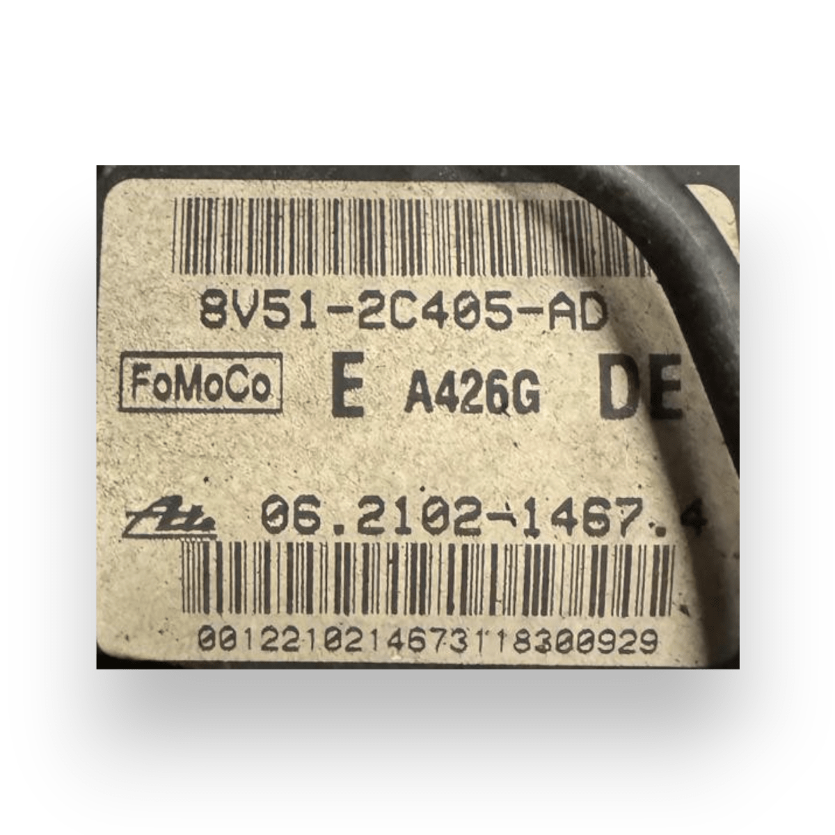 Centralina pompa abs Ford Fiesta VI 1.2 benzina cod.8V51 - 2C405 - AD (2008 - 2017) - F&P CRASH SRL - Ricambi Usati