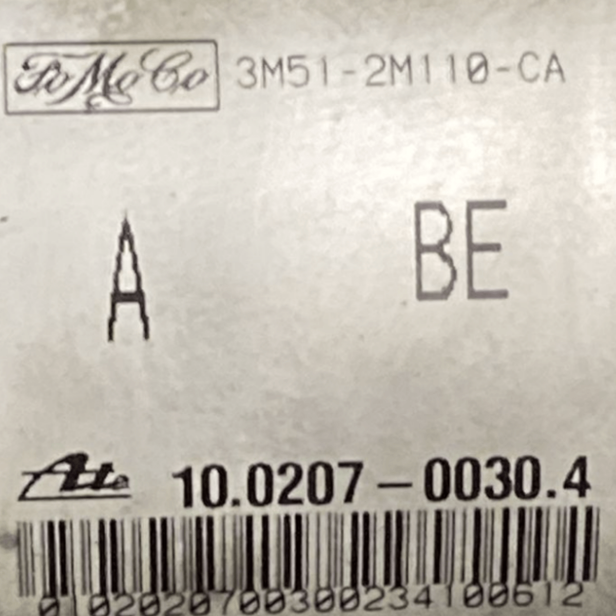 centralina / pompa abs ford focus c - max 1.5 diesel cod:3m51 - 2m110 - ca (2003 - 2007) - F&P CRASH SRLS - Ricambi Usati