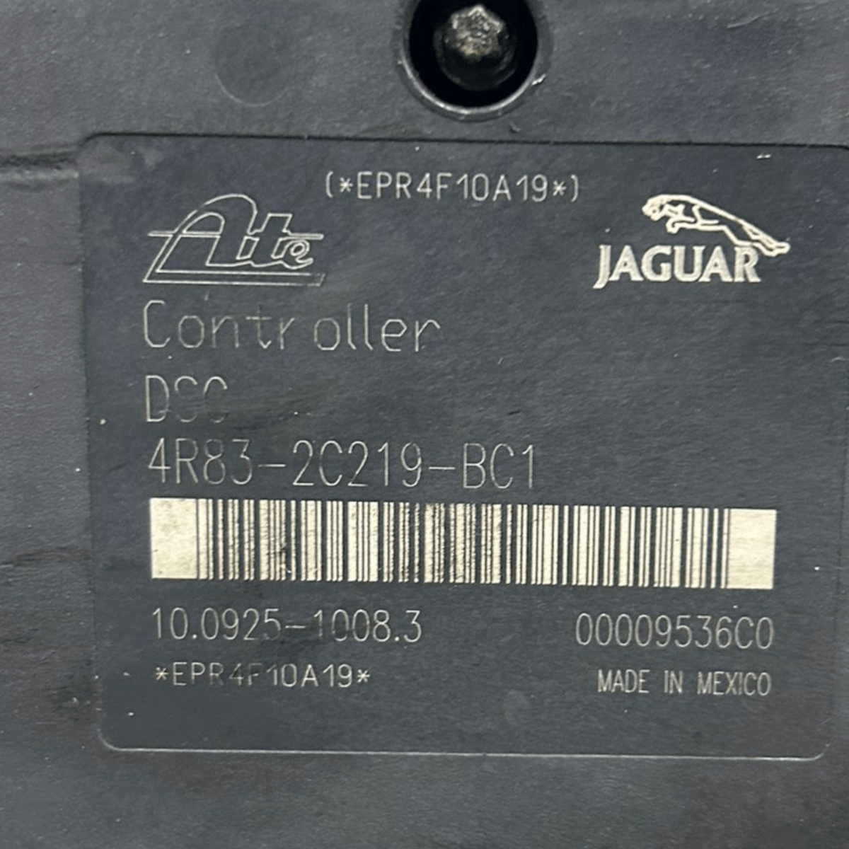 Centralina pompa abs jaguar s - type 2.7 diesel cod:4R83 - 2C219 - BC1 (1999 > 2008) - F&P CRASH SRL - Ricambi Usati