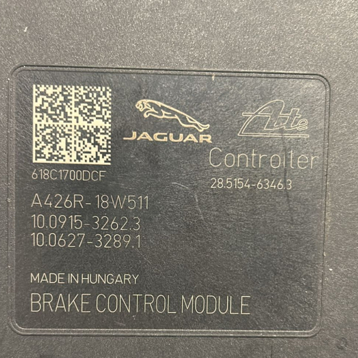 Centralina Pompa Abs Jaguar Xe 2.0 Diesel cod:28.5154 - 6346.3 (2015 > 2024) - F&P CRASH SRLS - Ricambi Usati