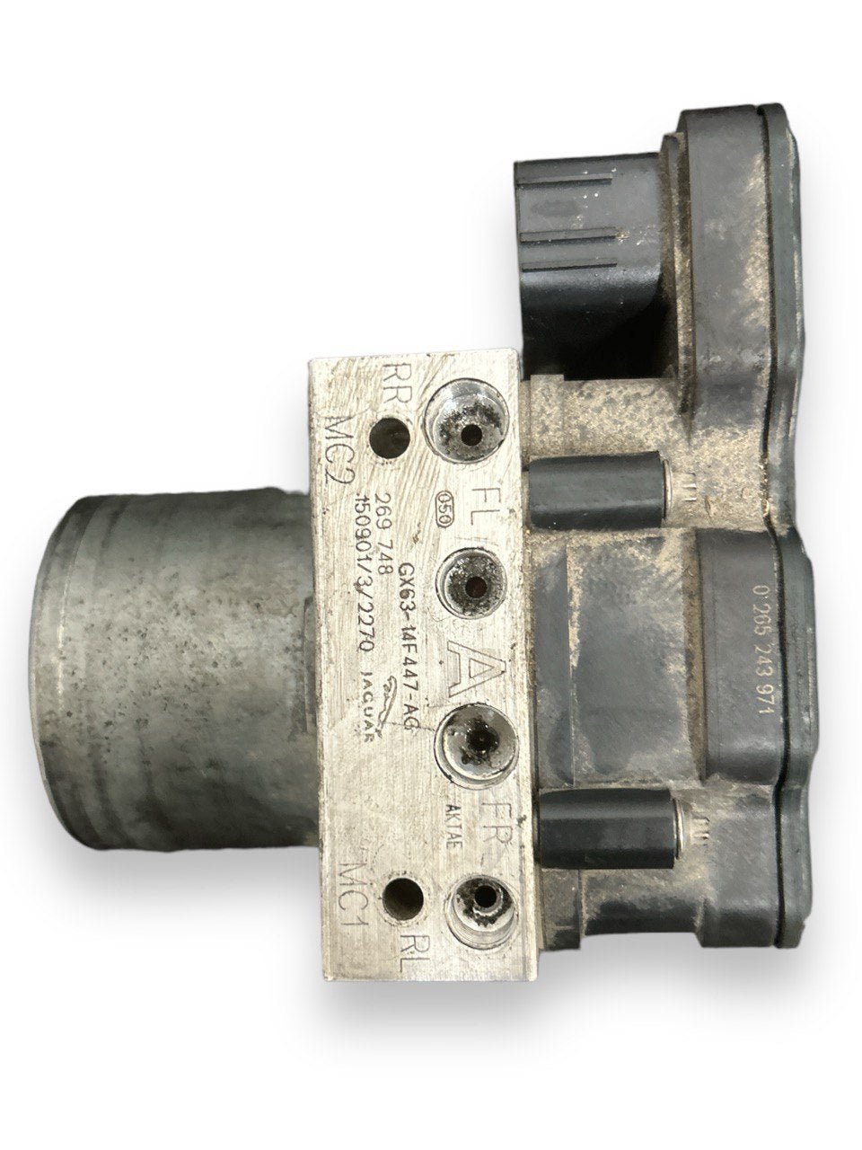 Centralina / Pompa Abs Jaguar XF X260 2.0 Diesel (2015 al 2021) cod.GX6314F447G - 0265243971 - F&P CRASH SRLS - Ricambi Usati