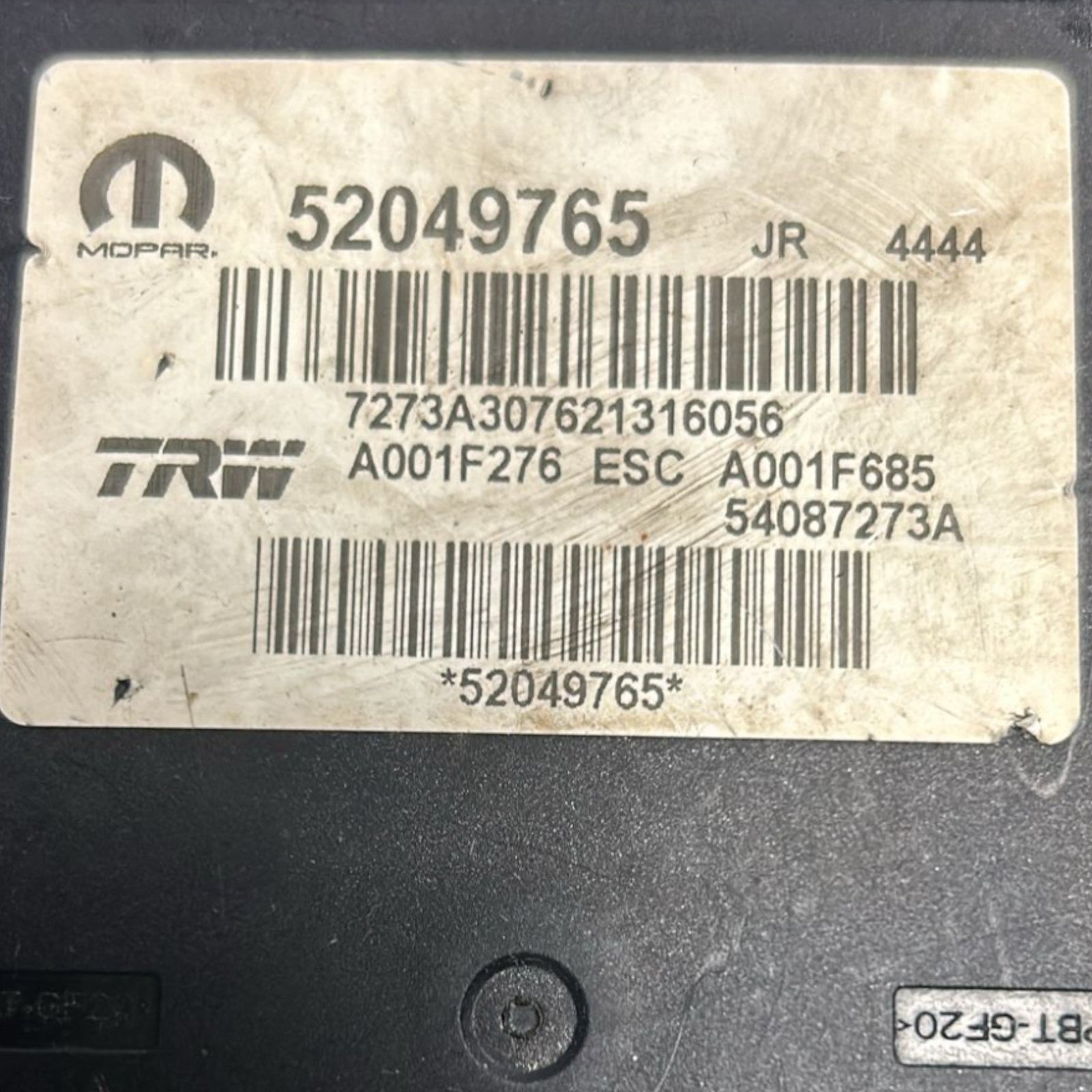 Centralina Pompa Abs Jeep Renegade 1.6 Diesel (2014 >) cod:52049765 - F&P CRASH SRLS - Ricambi Usati